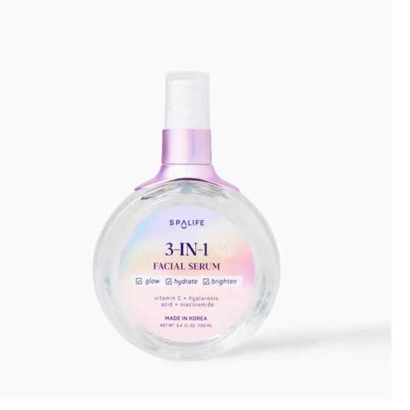 SpaLife 3 in1 Face Serum Vitamin C + Hyaluronic Acid + Niacinamide - Picture 1 of 1
